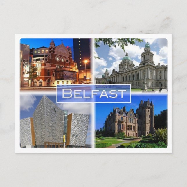 GB United Kingdom - Northern  Ireland - Belfast - Postcard (Front)