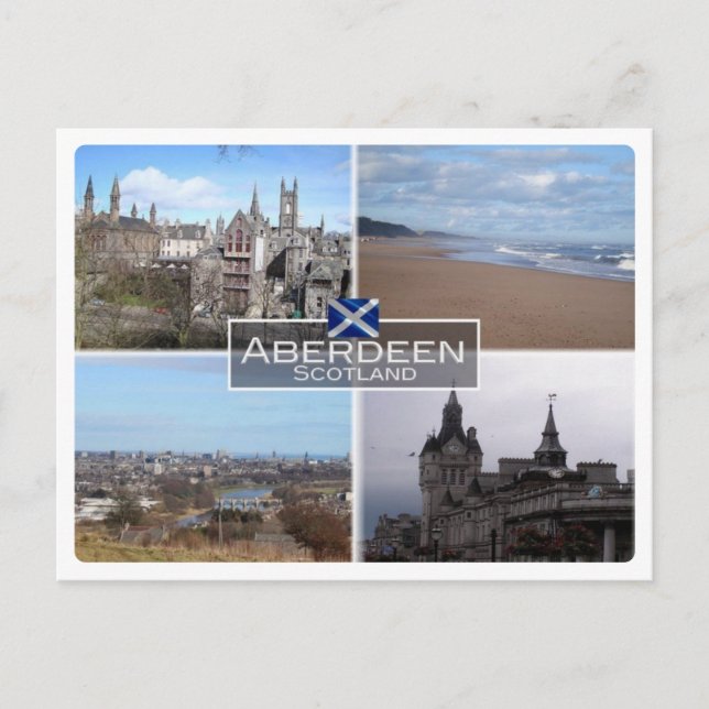 GB United Kingdom - Scotland - Aberdeen - Postcard (Front)