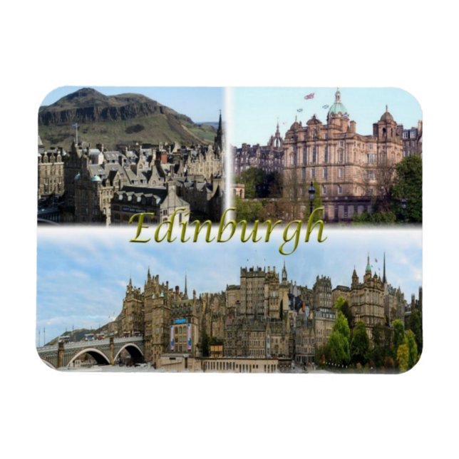 GB United Kingdom - Scotland - Edinburgh - Magnet (Horizontal)