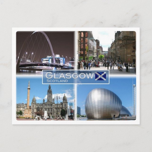 GB United Kingdom - Scotland - Glasgow - Postcard (Front)