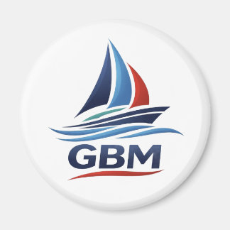 GBM Team Standard, 5.7 Cm Circle Magnet