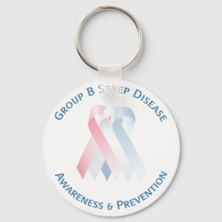 GBS Awareness Key Chain