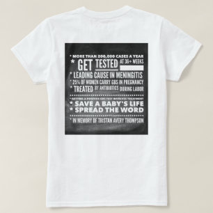 GBS awareness T-Shirt