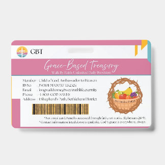 GBT Badge (Remember Christian Grace)