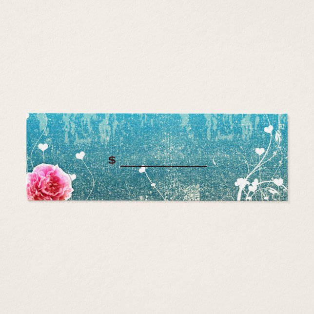 GC Adore cristaux Vintages Turquoise Métallique (Dos)