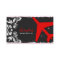 GC AVIATION TAKE OFF Red Charcoal Damask