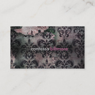 GC   Captivating Contessa   Pink Business Card