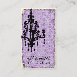 GC   Lustre Passionné - Pale Purple Business Card