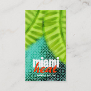 GC   Miami Heat Wave Grunge Business Card