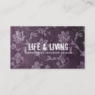 GC   Passionately Purple Business Card