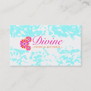 GC   Refreshing Water Grunge Business Card