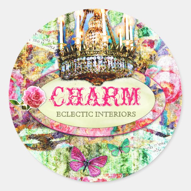 GC Shabby Vintage Charm Stickers (Front)