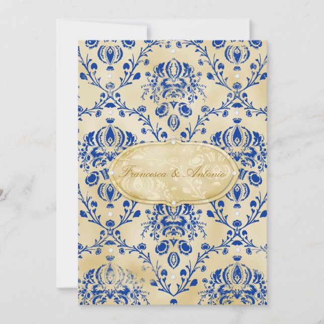 GC  Sweet Cookie Invitation Blueberry Torte (Front)