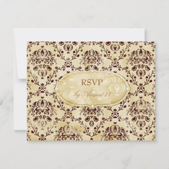 GC | Sweet Cookie RSVP | Chocolate Truffle Card (Front)