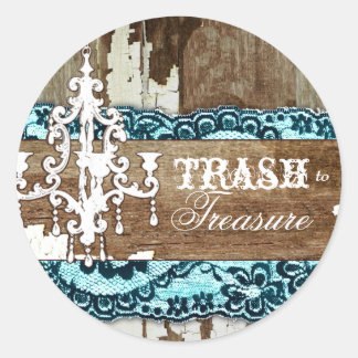 GC | Trash to Treasure Aqua Blue sticker