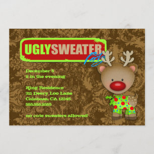 GC Ugly Sweater Party Invitation