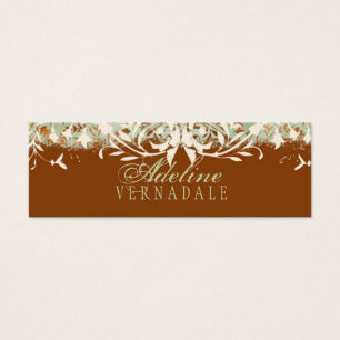 GC Vintage Burnt Orange Hang Tag