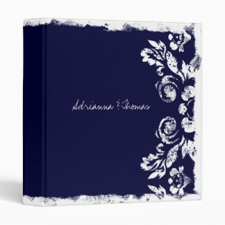 GC | Vintage Damask Binder Navy