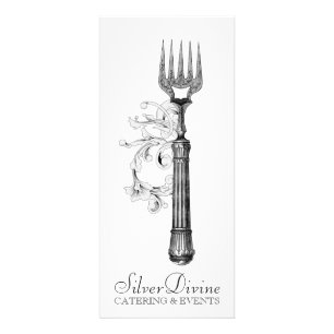 GC Vintage Silver Divine Silverware Rack Card