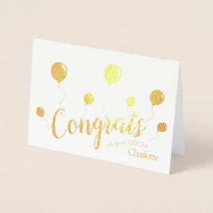 GCSEs congratulations card