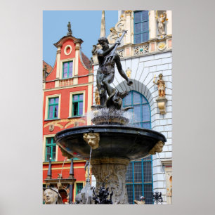 Gdansk historique, Pologne Poster