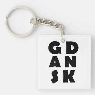 Gdansk Poland Keychain