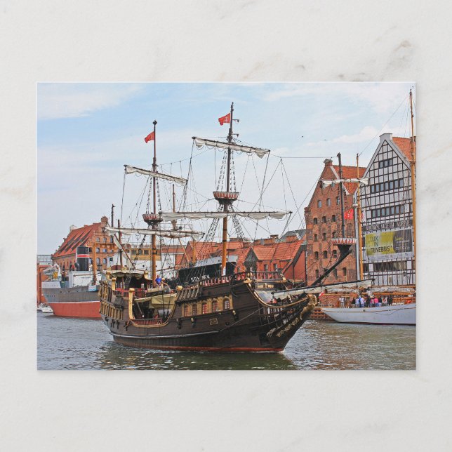 Gdańsk, Poland Postcard (Front)