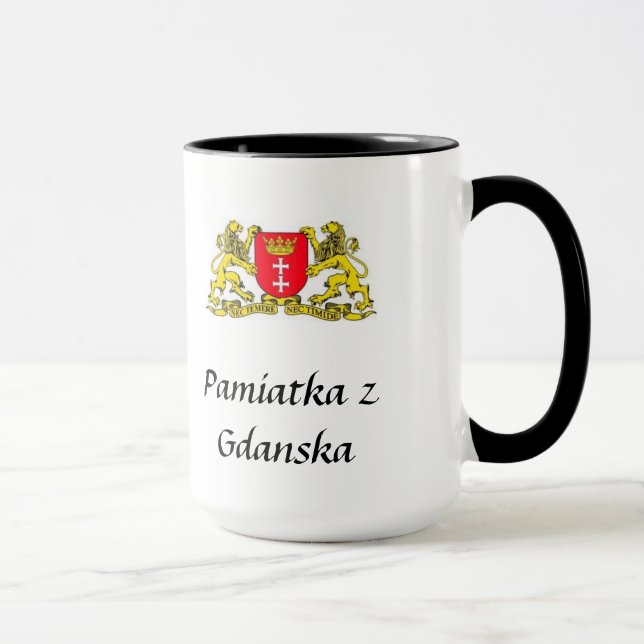 Gdansk Souvenir Mug (Right)