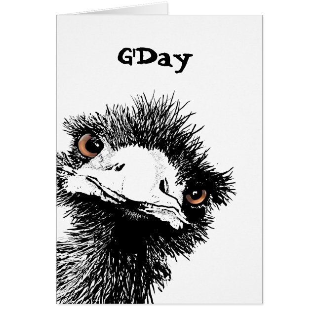 G'Day - Emu (Devant)