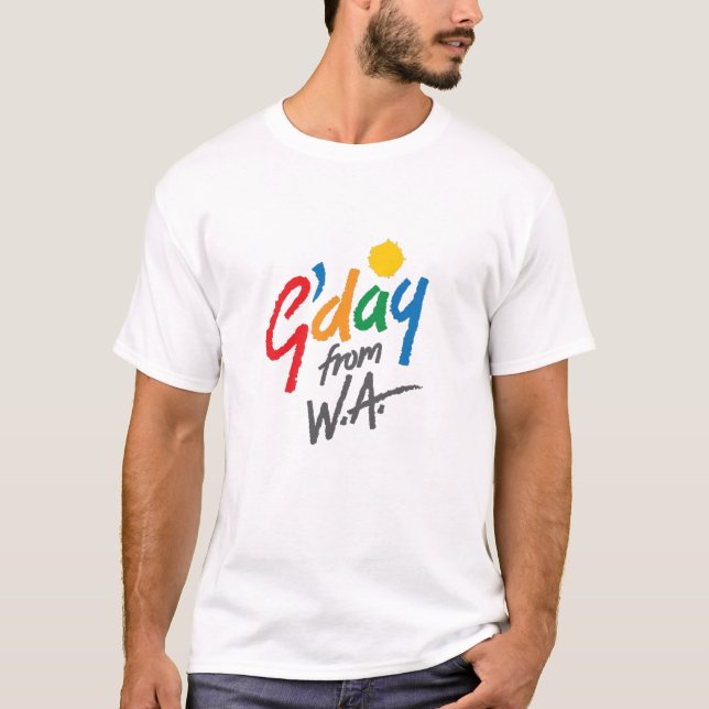 G'day From WA T-Shirt (Front)