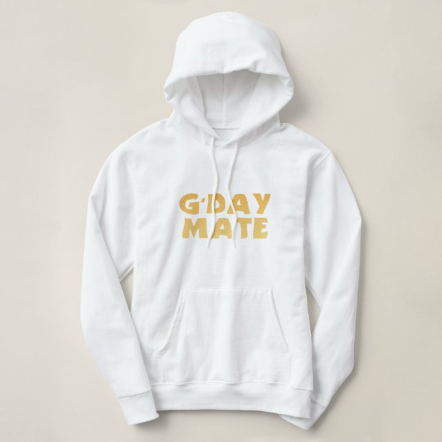 G'Day Mate Hoodie (Design Front)