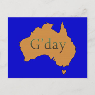 G'day Postcard