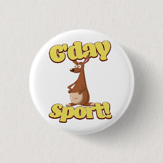 G'day Sport 1 Inch Round Button