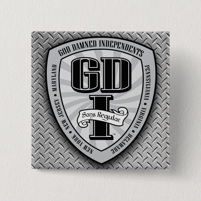 GDI Square Button 1 (Front)