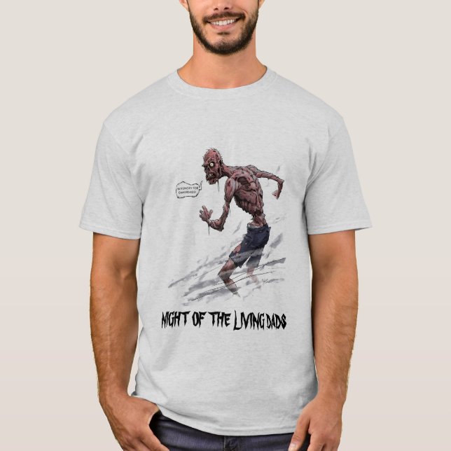 GDL NIGHT OF THE LIVING DADS T-SHIRT (Front)