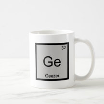 Ge - Geezer Chemistry Element Symbol Retired Tee