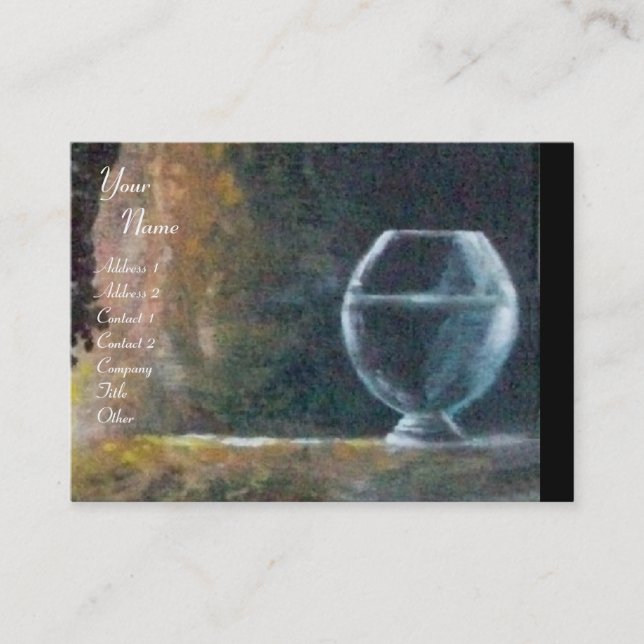 GEA ,MYRTLE AND WATER ,Monogram Business Card (Front)