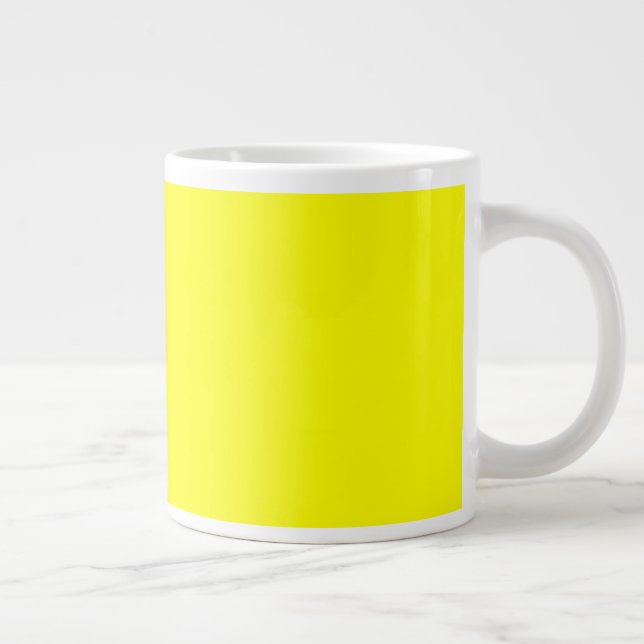 Géant Mug Jaune (Droite)