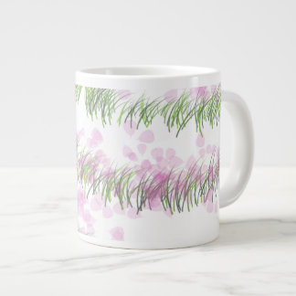 Géante Conception verte spéciale de tasse de Zazzle