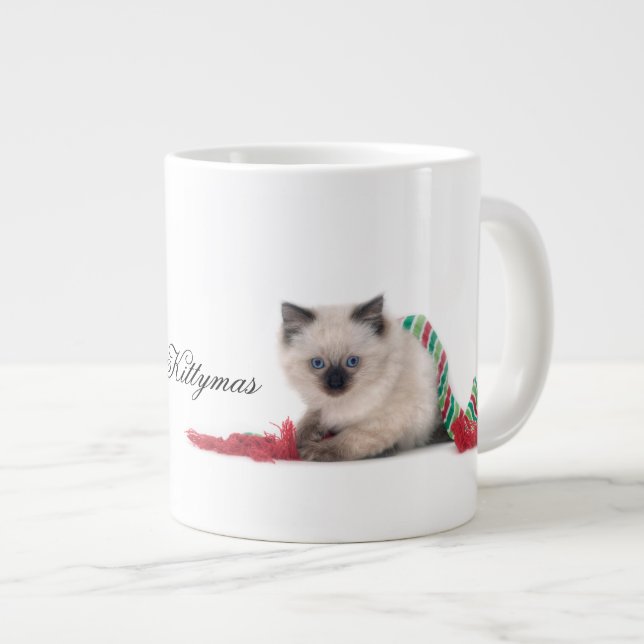 Géante Joyeuse tasse de Kittymas (Devant droit)