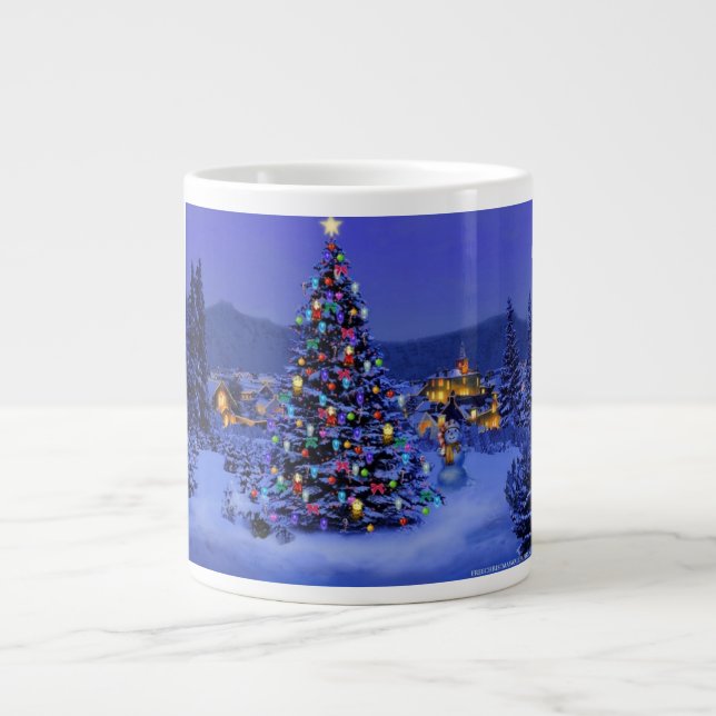 Géante Tasse d'arbre de Noël (Devant)