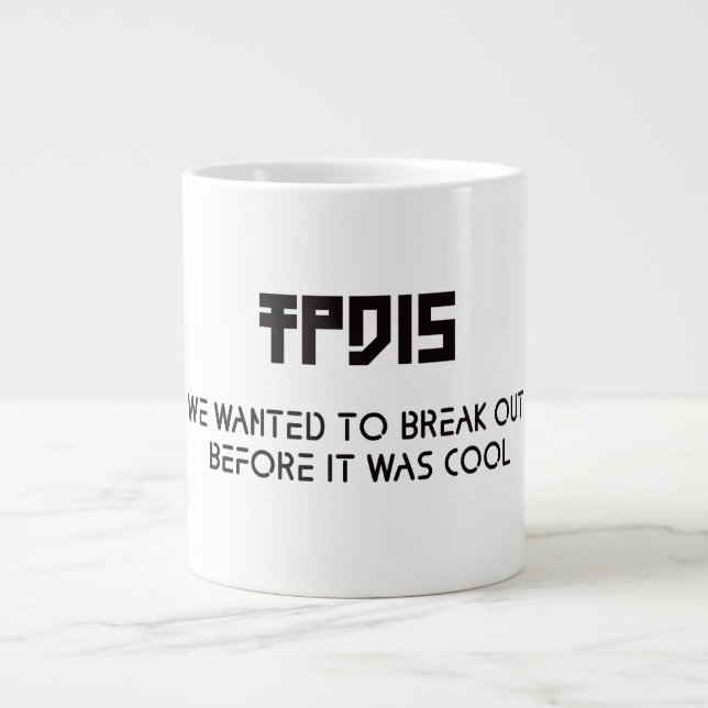 Géante Tasse de hippie de TPDIS (Devant)