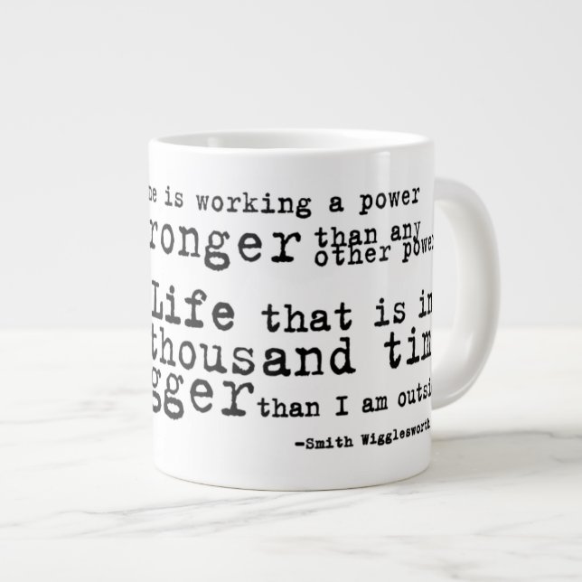 Géante Tasse de Smith Wigglesworth (Devant droit)