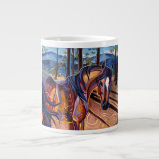 Géante Tasse d'éléphant de cheval de lac cedar