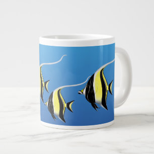 Géante Tasse maure d'éléphant de poissons de récif