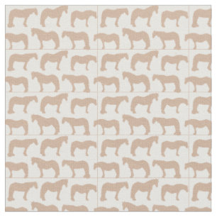 Géants doux Tissu (couleur de cheval personnalisa