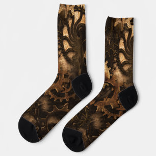 Gear Changer - Steampunk Gears & Cogs Socks