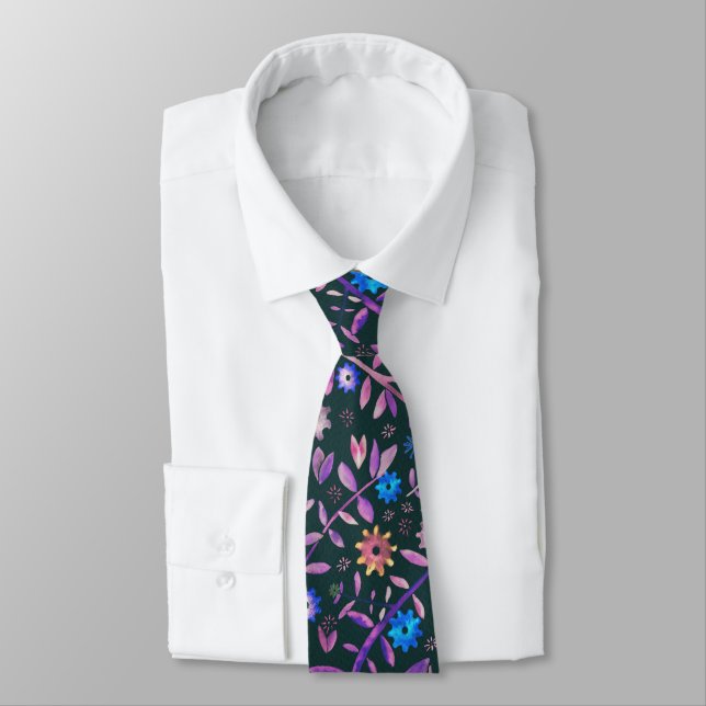 Gear Flower Tie (Tied)