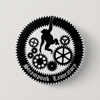 gear monkey 2 inch round button