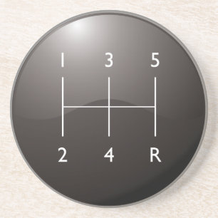 Gear Shifter Coaster
